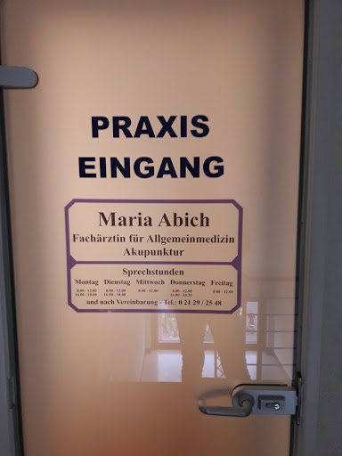 Praxis Maria Abich Allgemeinmedizin & Akupunktur