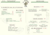 Menu Le Dropkick Bar Troyes Page 2