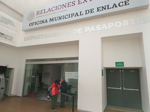 Oficina Municipal de Enlace de la Secretaria de Relaciones Exteriores. Departamento de Pasaportes Tlalnepantla.