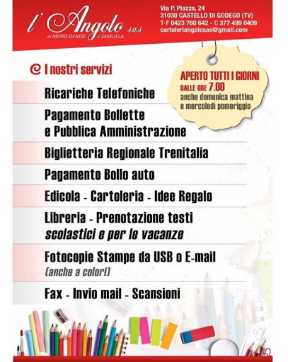 Cartoleria L'Angolo sas di Moro Denise e Samuela - Thumbnail