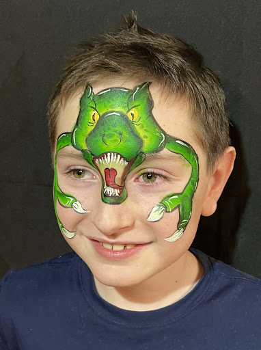 Glitter Bug Face Painting - Thumbnail