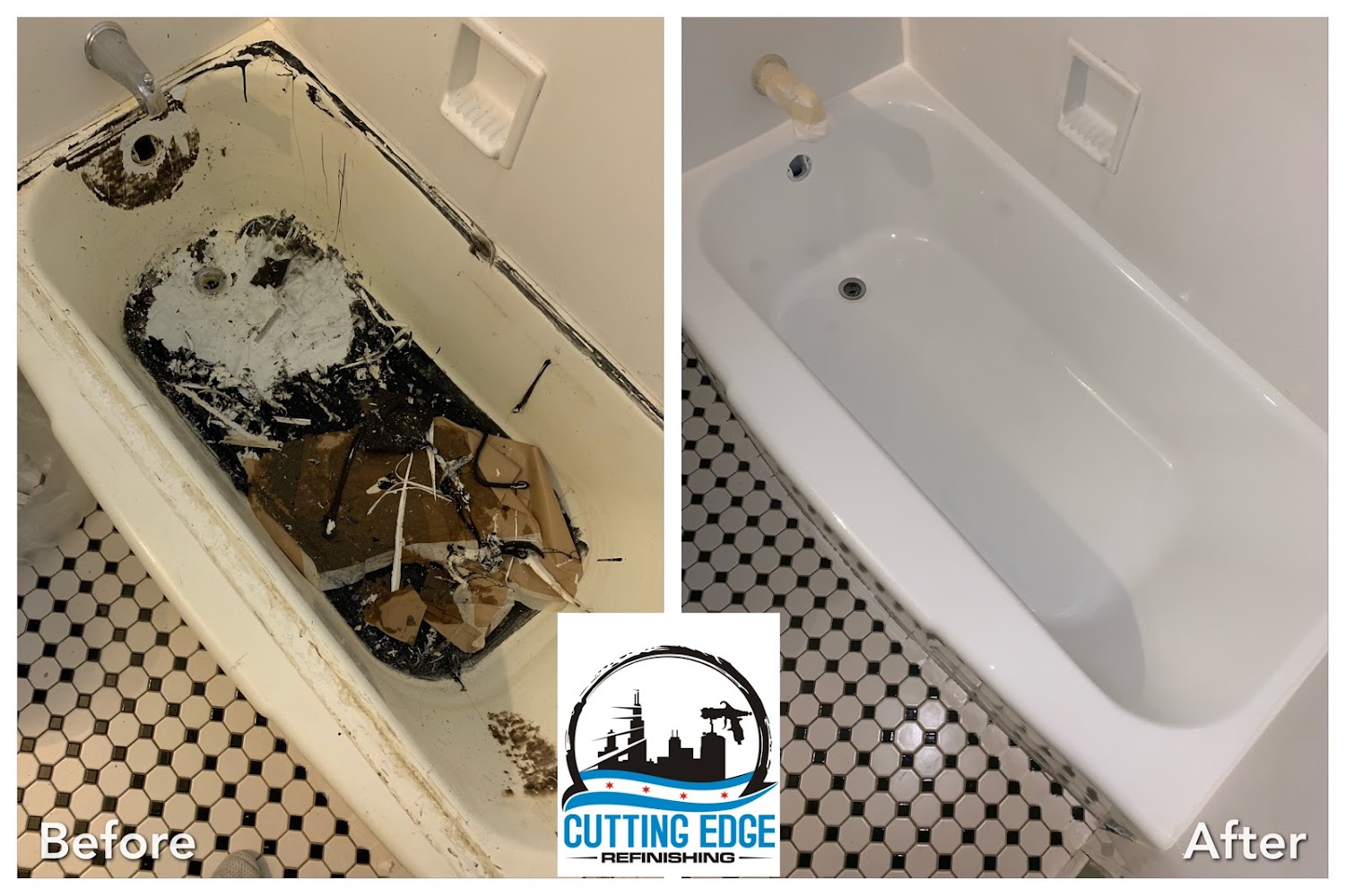Bathtub and Tile Refinishing PROS in Romeoville