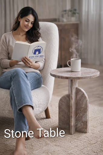 Luxury Stone Statement Furniture ☕📚 post image