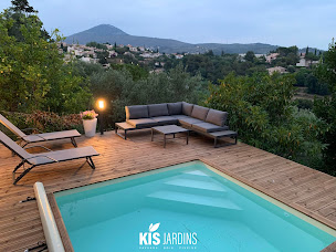 Photo n°4 de 06 Kis Jardins | Piscine Bois Terrasse à Levens (Constructeur de terrasses)