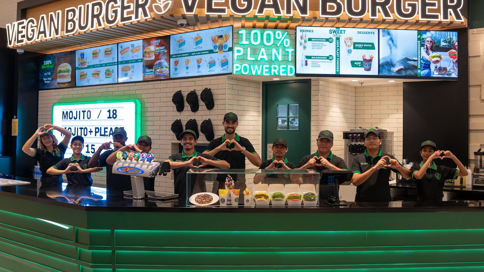 Vegan Burger - The Dubai Mall
