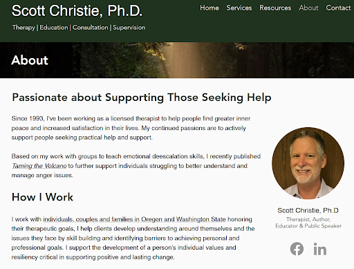 Scott Christie, PhD Gallery - United States