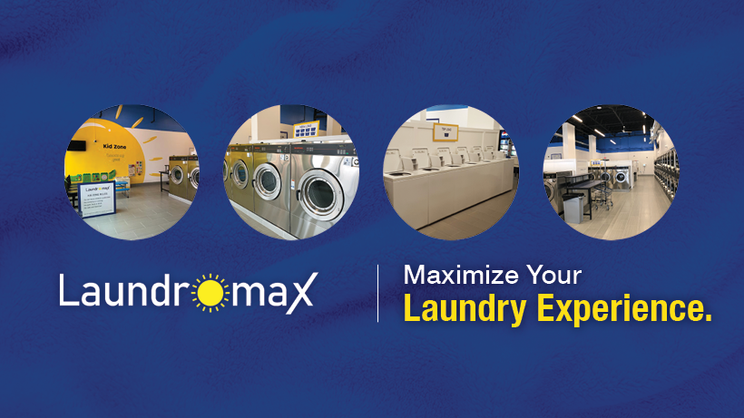 Self-service laundry at Laundromax, Kenosha, WI