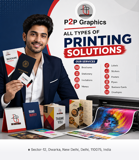 Print2printing Graphics offers high-quality printing solutions, providing all types of printing s…