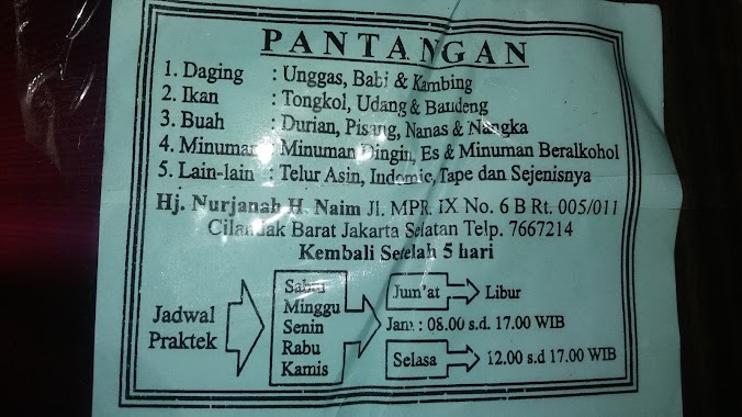 Hj Nurjanah H Naim Pengobatan Patah Tulang Wanita, Author: nani hartini