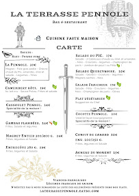 Menu La Terrasse Pennole Page 4