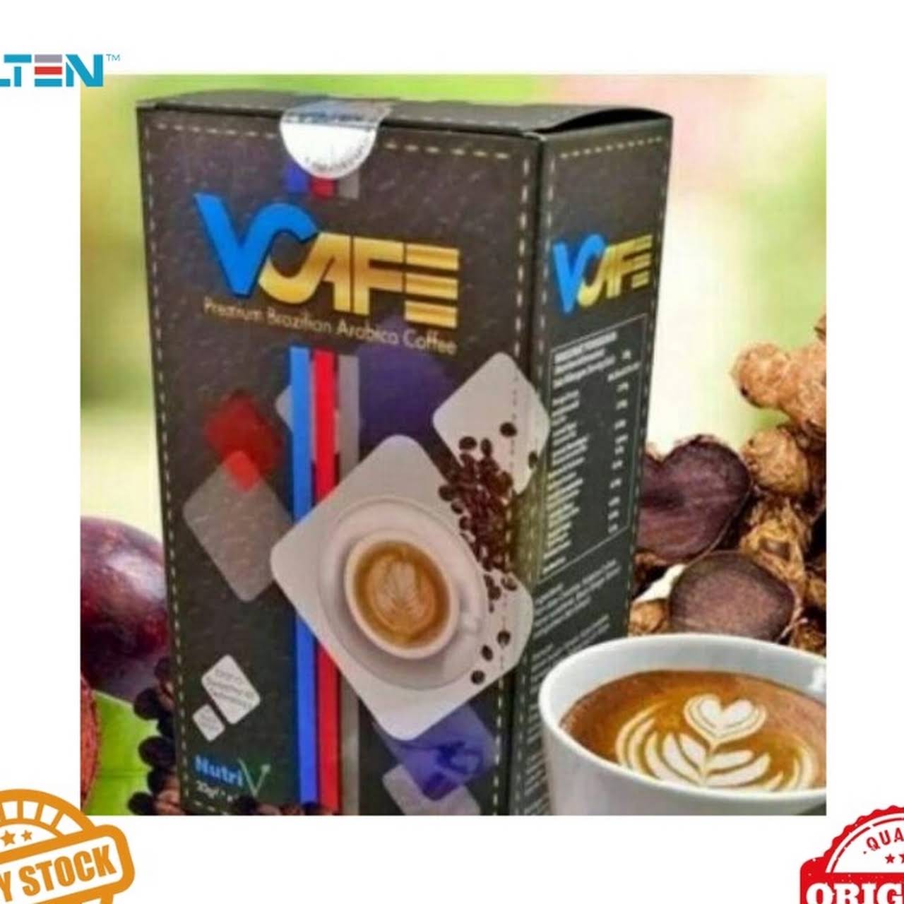 Vcafe Kopi Kunyit Hitam Menjual Kopi Pracampuran Berasaskan Kunyit Hitam