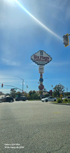 Six Flags California Sign