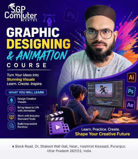 S.G.P. Computer Centre, a reputed education centre in Puranpur, offers a comprehensive Graphic De… post image