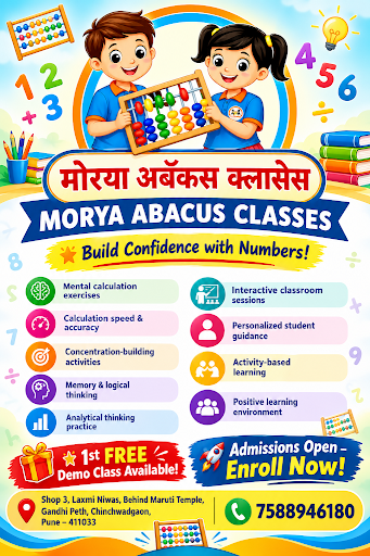 MORYA ABACUS CLASSES post image