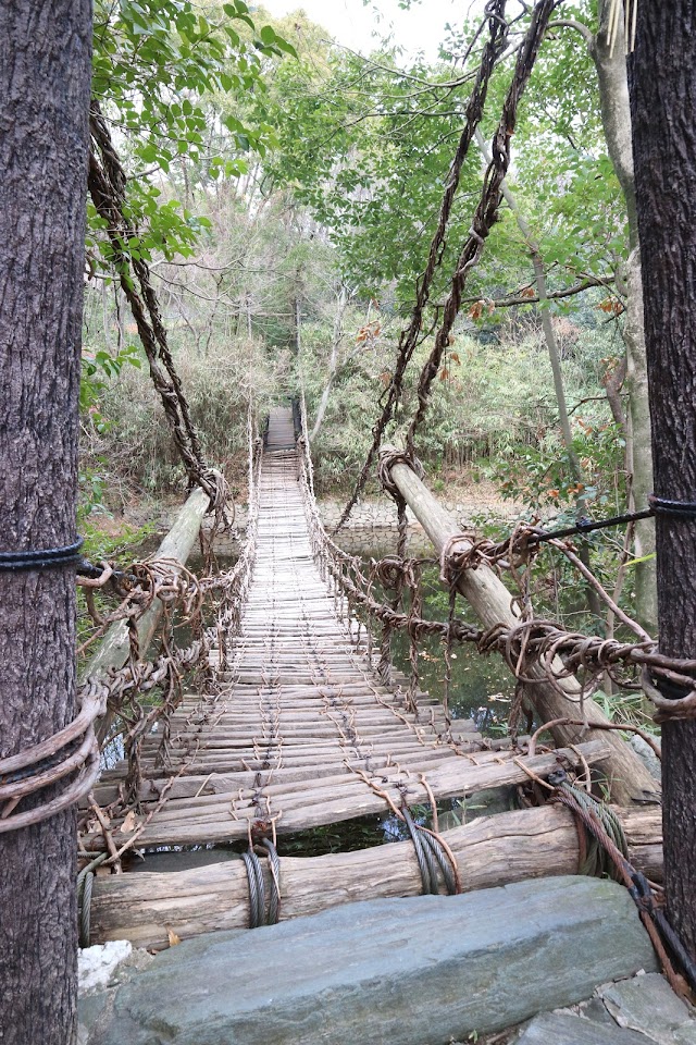 かずら橋（四国村）
