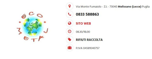 Eco Metal - Raccolta e compravendita di materiali ferrosi e metallici