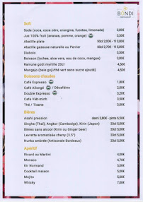 Menu Bôndi Page 3