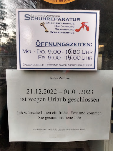 Schuh-u. Schlüsseldienst Steffen Wiesner - Thumbnail