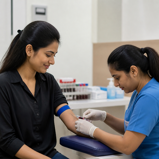 Feeling anxious about blood tests or other diagnostics? At PEARL DIAGNOSTIC CENTRE Best Diagnosti… post image