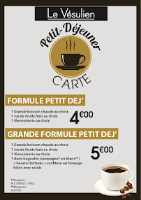 Menu Le Vésulien Page 2