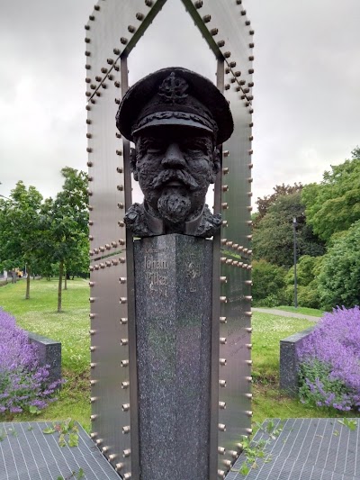 Photos of Admiral Johan Pitka memorial