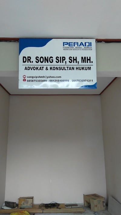 photo of Kantor Hukum Dr. Song Sip , SH, MH (Permanently Closed)