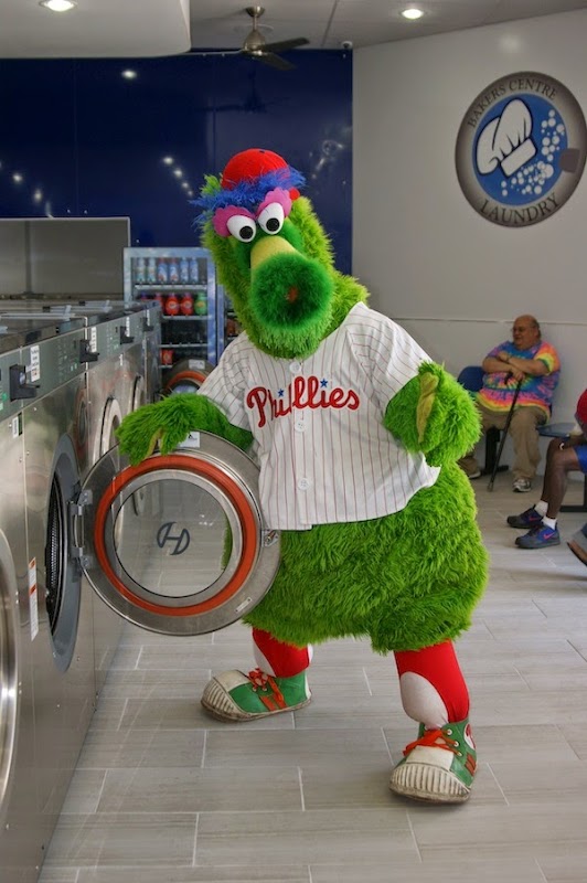 Bakers Centre Laundry storefront and entrance in Philadelphia