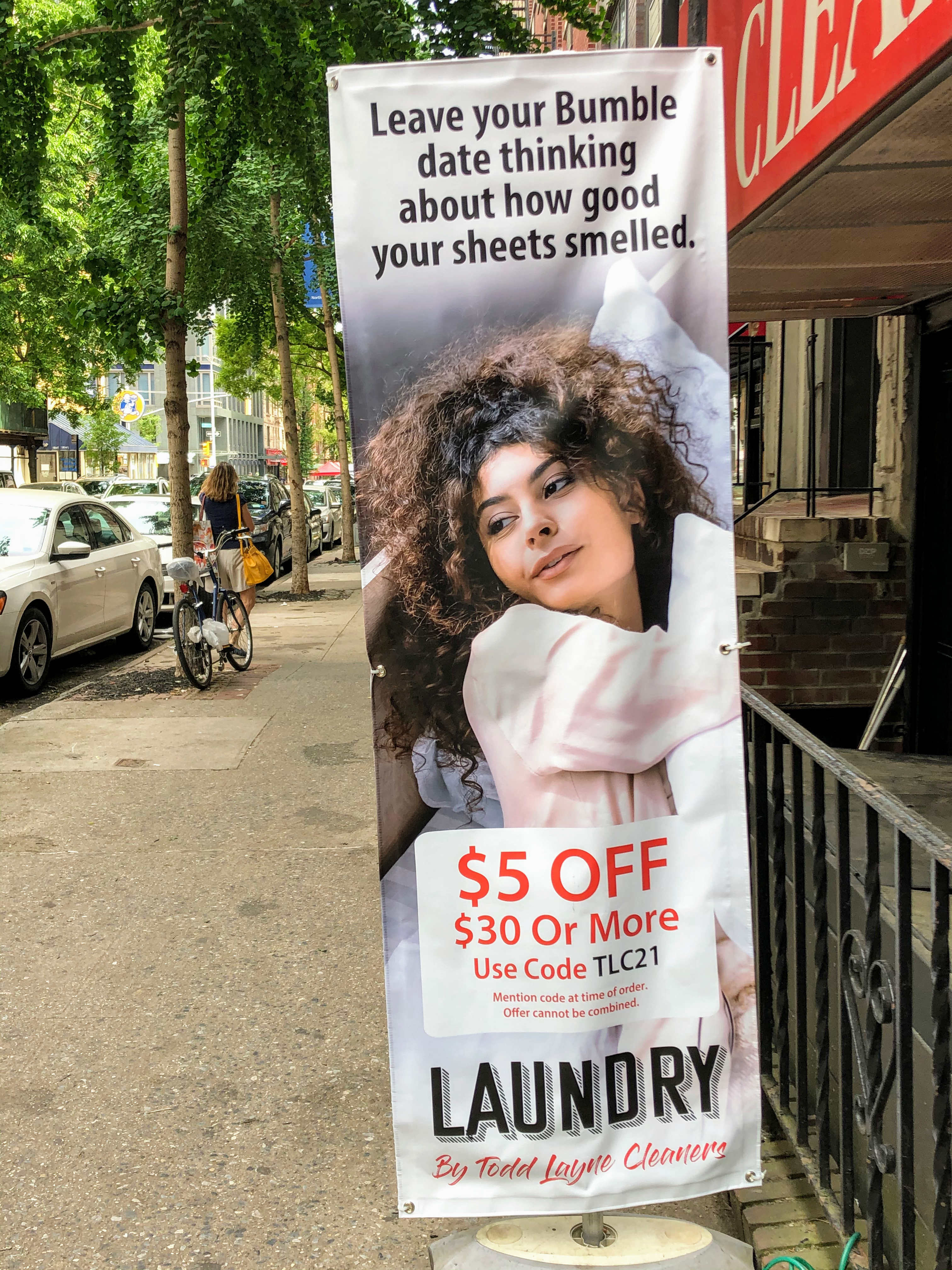 Self-service laundry at Todd Layne Cleaners and Laundromat, New York, NY