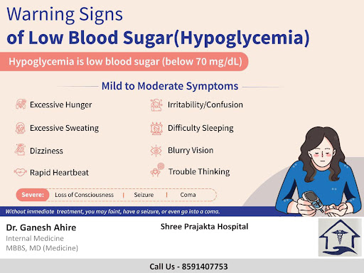#DrGaneshAhire #Bhiwandi #hypoglycemia #diabetes #insulin #diabetic #chronicillness post image