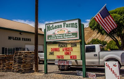 McLean Farms Peach Ice cream