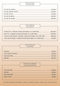 Menu LE RICHARD LUXE Page 1