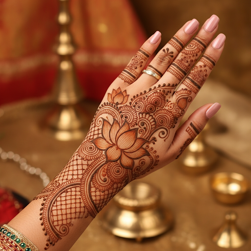 Traditional mehandi designs to adorn your wedding day! As the best mehandi artist in Hyderabad, w… post image