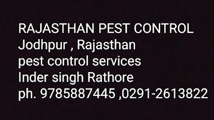 RAJASTHAN PEST CONTROL JODHPUR