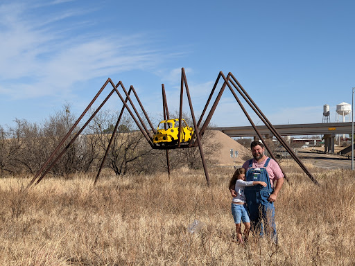 Beetle Spider Sculpture