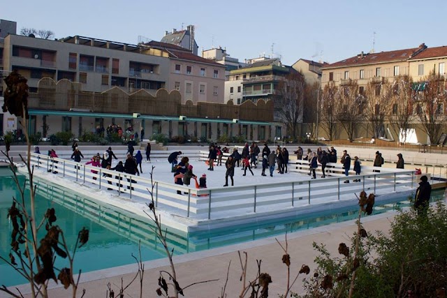 Piscina Caimi via carlo Botta