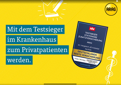 Arag Krankenversicherung, Beihilfeversicherung und Krankenzusatzversicherung Gallery - Germany