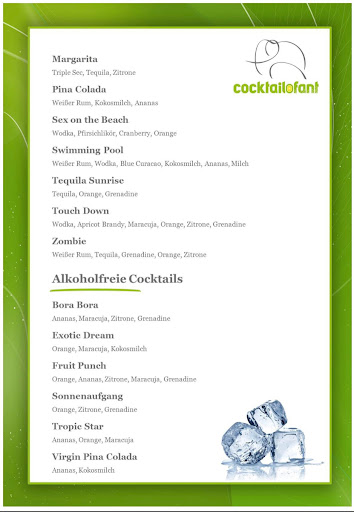Cocktailofant Thüringen - Visual