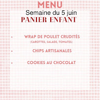 Menu La pause picnic Page 2