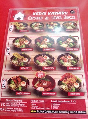 Kedai Kashibu Ramen & Rice Bowl, Author: Bayu Arson