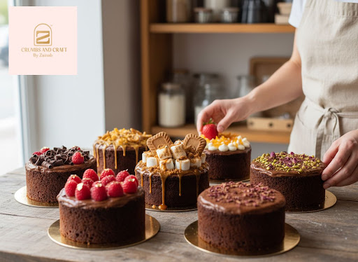 Love chocolate cakes but want something more exciting than the usual icing? At Crumbs and Craft b…