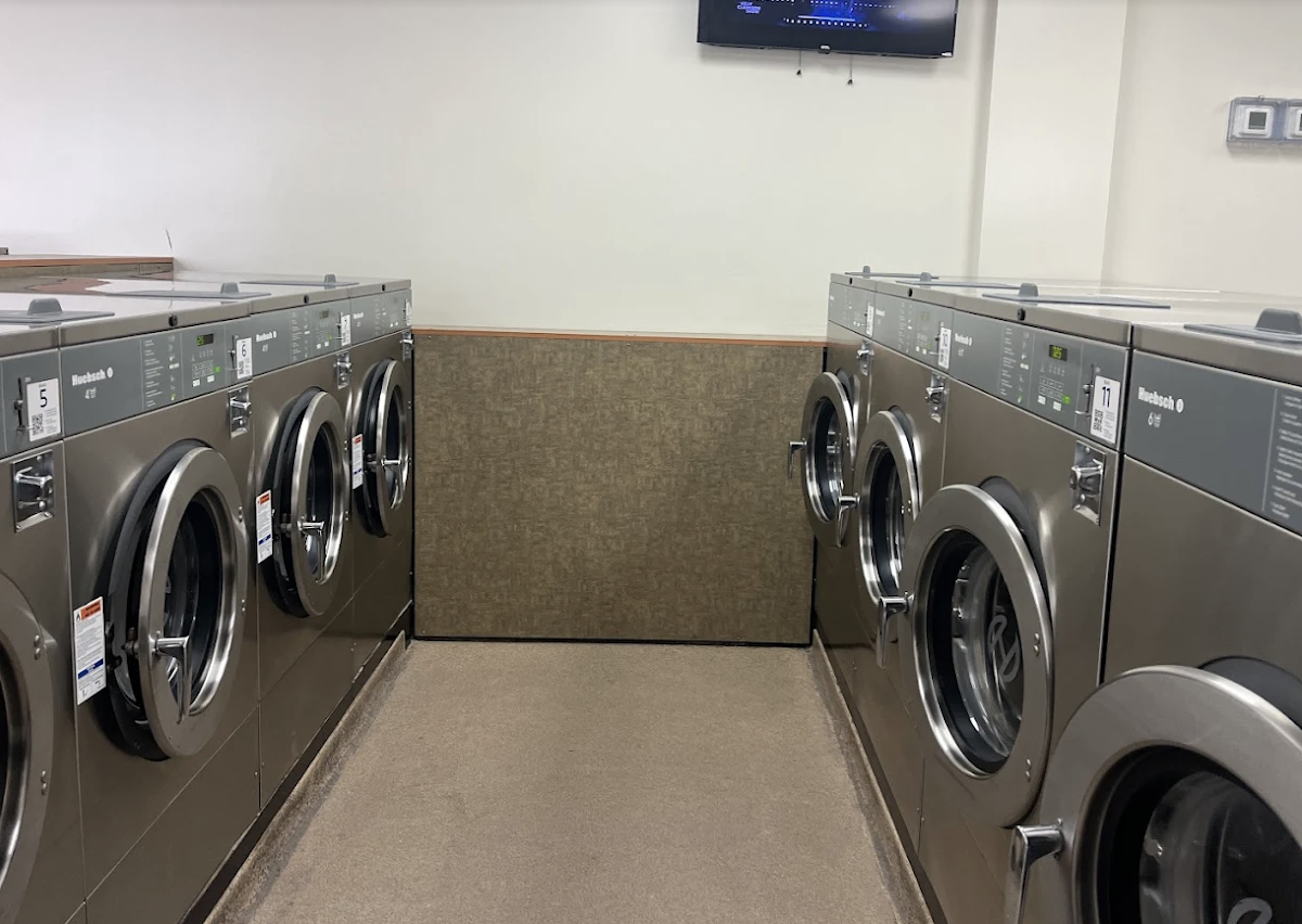 Spot Laundromat laundromat interior in Frederick, MD