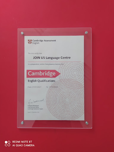 Join us Language Centre - Visual