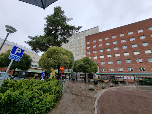 Falu Lasarett huvudentrén