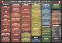 Menu Les Pizzas de Charlotte Page 1