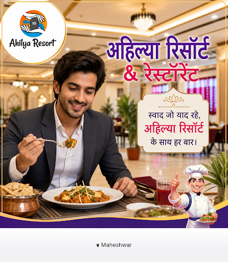 Experience the finest dining at Ahilya Resort, Maheshwar hotels. Our restaurant serves an array o… post image