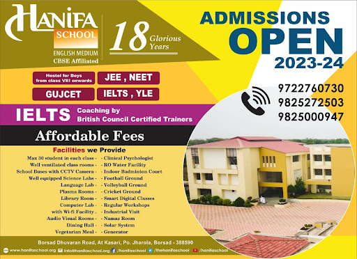 Admissions open at Hanifa School post image