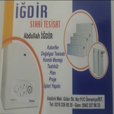 ÜMRANİYE SU TESİSATÇISI SİHHİ TESİSAT DOĞALGAZ SU KAÇAK TESPİTİ KALORİFER PETEK KOMBİ