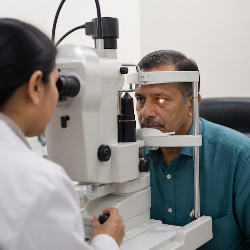 Diabetes can quietly damage your eyes long before you notice any change in vision. At DR AMIT GUP… post image