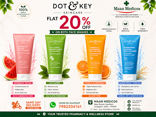 Dot & Key Face Washes – Gentle daily cleansing for fresh, clear, healthy & glowing skin. post image