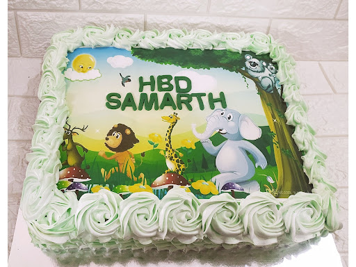 Jungle theme  cake post image